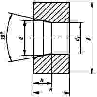 ГОСТ 10284-84 Вставки-заготовки из спеченных твердых сплавов для высадочного инструмента. Формы и размеры (с Изменениями N 1, 2)