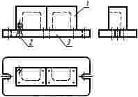 ГОСТ 12957-67 Ребра боковые правые для станочных приспособлений. Конструкция (с Изменениями N 1, 2)