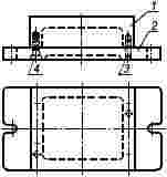 ГОСТ 12960-67 Ребра двусторонние левые для станочных приспособлений. Конструкция (с Изменениями N 1, 2)