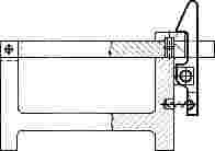 ГОСТ 13164-67 Защелки для откидных плит станочных приспособлений. Конструкция (с Изменениями N 1, 2)