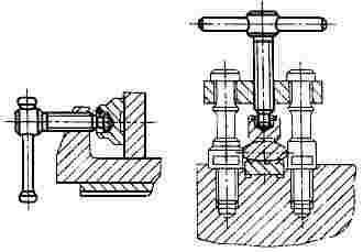 ГОСТ 13431-68 Винты нажимные с рукояткой и концом под пяту для станочных приспособлений. Конструкция (с Изменениями N 1, 2)