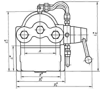 ГОСТ 16889-71 Кондукторы скальчатые консольные с пневматическим зажимом. Конструкция (с Изменениями N 1, 2)