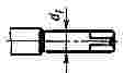 ГОСТ 17929-72 Метчики гаечные с шахматным расположением зубьев для обработки нержавеющих и жаропрочных сталей. Конструкция и размеры (с Изменениями N 1, 2, 3)