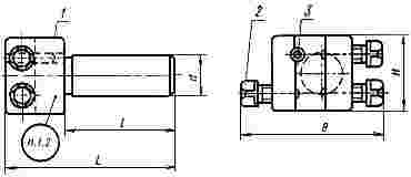 ГОСТ 18071-72 Державки сменные для прямого крепления резцов к токарно-револьверным автоматам. Конструкция и размеры (с Изменением N 1)
