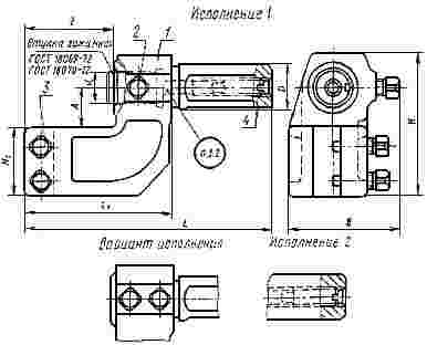 ГОСТ 18074-72 Державки для прямого крепления резцов и зажимных втулок к токарно-револьверным станкам. Конструкция и размеры (с Изменением N 1)