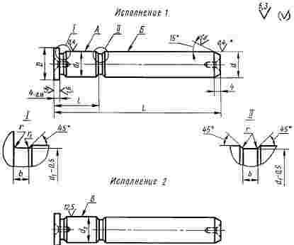 ГОСТ 18718-73 Колонки для сменных штампов листовой штамповки. Конструкция и размеры (с Изменениями N 1, 2)