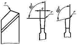 ГОСТ 18868-73 Резцы токарные проходные отогнутые с пластинами из быстрорежущей стали. Конструкция и размеры (с Изменением N 1)