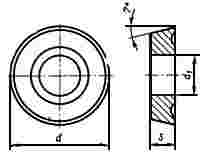 ГОСТ 19072-80 Пластины режущие сменные многогранные твердосплавные круглой формы с задним углом, отверстием и стружколомающими канавками на одной стороне. Конструкция и размеры (с Изменениями N 1, 2)