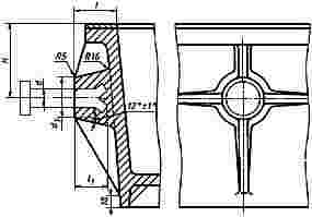 ГОСТ 19373-74 Приливы алюминиевых стержневых ящиков для цапф. Размеры (с Изменениями N 1, 2)