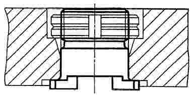 ГОСТ 19515-74 Кокили облицованные. Втулка центрирующая для модельных комплектов. Конструкция и размеры (с Изменениями N 1)