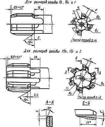 ГОСТ 19879-74 Метчики машинные для трубной цилиндрической резьбы, оснащенные твердосплавными пластинами. Технические условия (с Изменением N 1)