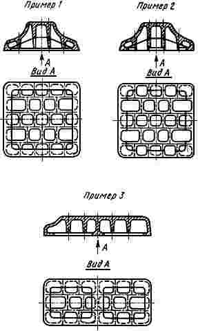 ГОСТ 21079-75 Стенки, борта и ребра жесткости металлических литейных моделей. Размеры (с Изменением N 1)