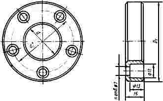 ГОСТ 22088-76 Фрезы торцовые концевые с механическим креплением круглых твердосплавных пластин. Конструкция и размеры (с Изменениями N 1, 2)