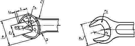 ГОСТ 2839-80 (СТ СЭВ 1287-84) Ключи гаечные с открытым зевом двусторонние. Конструкция и размеры (с Изменениями N 1, 2)