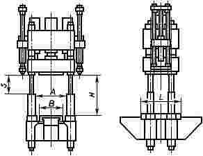 ГОСТ 7284-88 (СТ СЭВ 1829-79) Прессы гидравлические ковочные. Параметры и размеры. Нормы точности