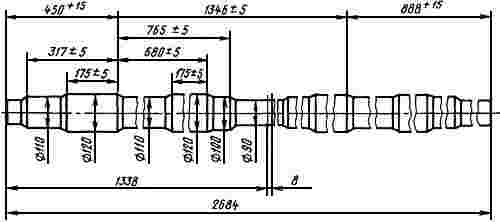 ГОСТ 8320.10-83 Профили периодические поперечно-винтовой прокатки для дорожных машин. Сортамент