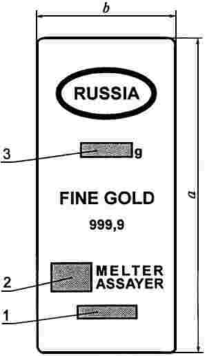 ГОСТ Р 51572-2000 Слитки золота мерные. Технические условия